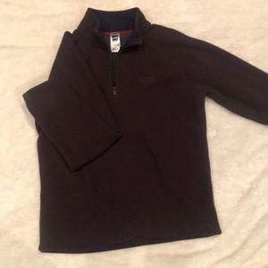 The North Face brown pullover waffle pattern size large